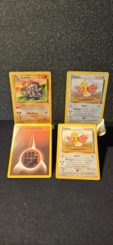 Lot de cartes anciennes Pokemon
