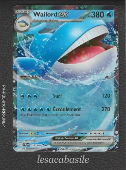 Wailord ex 016/084 RR - ME05 - Nuit Noire (2026)