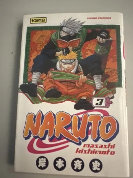 Manga naruto vol 3 neuf