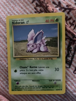 Carte Pokémon édition 1995