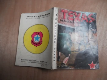 Texas Magazine - Roman Photo Recueil N°6 (5 Numéros) Ponzoni Éditeur - 1966 - Be