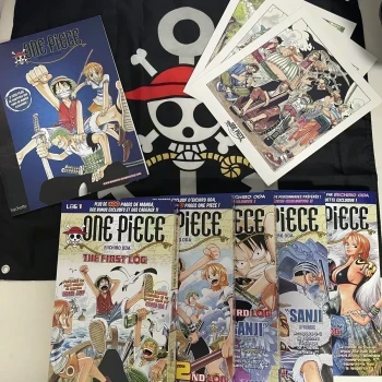 Tomes 1 à 7 de One Piece en grand format collector + goodies