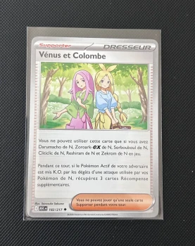 Carte Pokémon - Vénus et Colombe 182/217 - Héros Transcendants