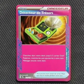 Carte pokemon Détecteur de Trésors 131/131 - EV8.5  Evolutions prismatiques