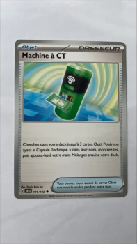 Machine à CT 181/182 Rivalités destinées