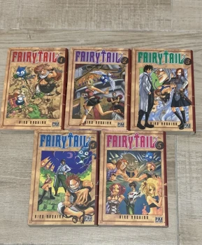 Fairy Tail tome 1-5