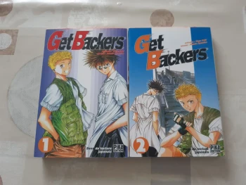 Lot 2 mangas - get backers - tomes 1 et 2