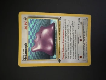 Carte Pokémon : Métamorph holo fossile 1st édition FR