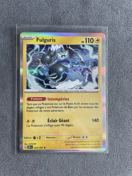 Carte Pokémon - FULGURIS 070/197 - Holo - Flammes Obsidiennes