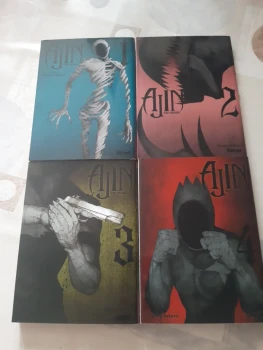 Lot 4 mangas - Ajin - tomes 1 à 4