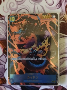 Lot de cartes one piece au hasard, en japonais. 1 SEC (OP05-118 SEC ALT)+9 SR