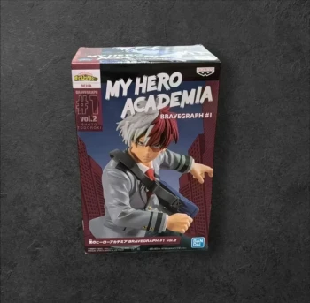 Figurine Shoto - My Hero Academia - Bravegraph vol. 2 (Banpresto) - 14 cm