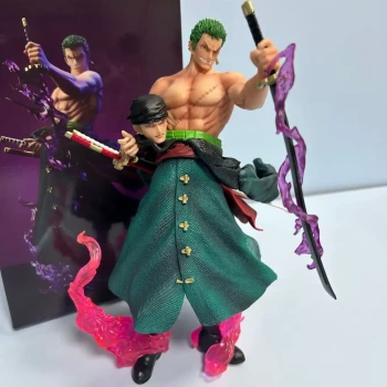 Figurine One Piece Zoro du Nouveau Monde 23 cm neuf