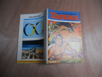 Tarzan Vedettes Tv + Fiches N° 51 Les Hommes Oiseaux Sagedition 06/1972 Be