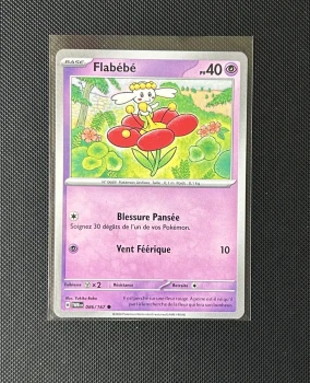 Carte Pokémon - Flabébé 86/167 - Mascarade Crépusculaire