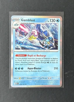Carte Pokémon - Gamblast 38/132 - Holo - Méga Évolution