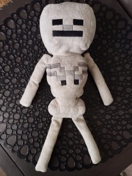 Peluche squelette Minecraft