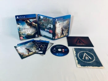 Assassin's Creed Odyssey Edition Omega PS4 FR Jeu Complet Très bon état