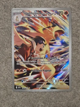 carte pokemon typhlosion 190/182 rivalités destinées EV10 FR neuve