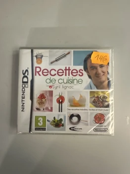 Jeu ds recettes cuisine Cyril lignac neuf blister