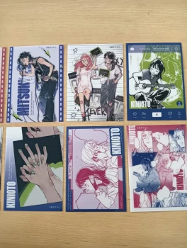 10 cartes transparente she wasn't a guy goodie officiel japan gl France mitsuki et aya