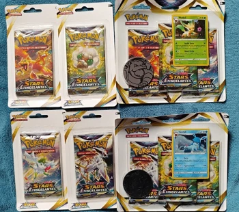 Pokémon lot artset Complet Stars etincelantes.