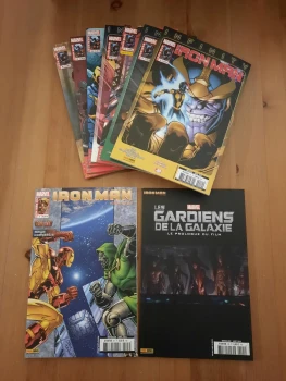 Lot 9 Comics - Iron Man - Excellent état