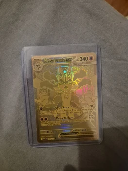 Carte Pokémon mega Lucario gold 188