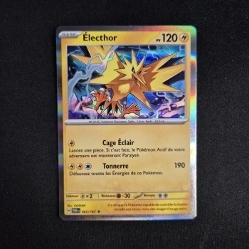 Carte Pokemon : Electhor - Mascarade Crépusculaire
