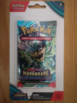Pokémon Booster Mascarade Crépusculaire EV06 Officiel Neuf sous blister Scellé 🎁