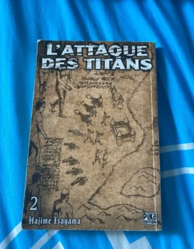 Manga L'Attaque des Titans Tome 2