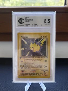 Carte Pokémon - Pikachu CCC 8 .5 - Rare - Néo - ed1