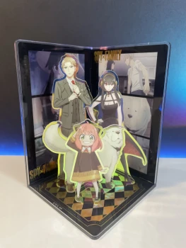 Stand acrylic manga spy family display collector