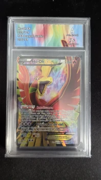 Carte Gradée Pokémon Collect Aura Ho-ho EX 119/124 A + inked n°418864228