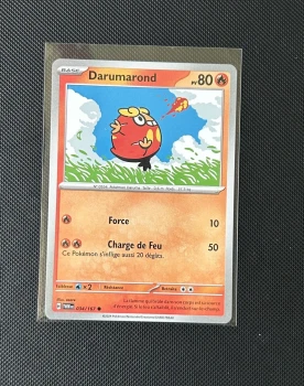 Carte Pokémon - Darumarond 34/167 - Mascarade Crépusculaire