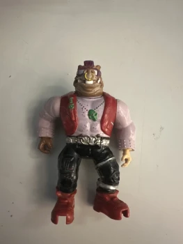 Figurine vintage 1991 mutatin bebop tortue ninja