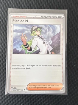Carte Pokémon - Plan de N 83/86 - Foudre Noire