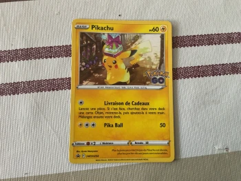 Carte Pokémon pikachu