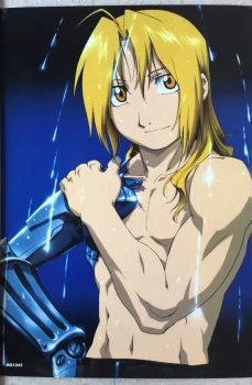 Poster Manga Shonen FMA Full Metal Alchimist