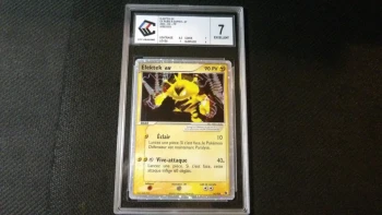 Carte Pokémon, 'Elektek ex 97/109', Gradé CCC7