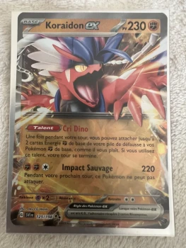 Cartes Pokémon Koraidon ex