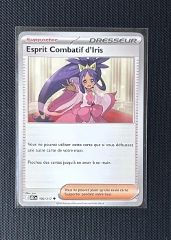 Carte Pokémon - Esprit Combatif d’Iris 190/217 - Héros Transcendants