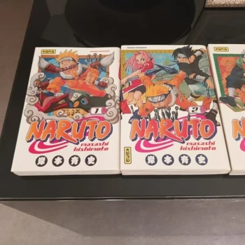 lot mangas naruto n°1-2-3 - excellent état