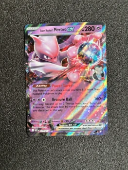 2026 Pokémon Team Rocket’s Mewtwo EX EN