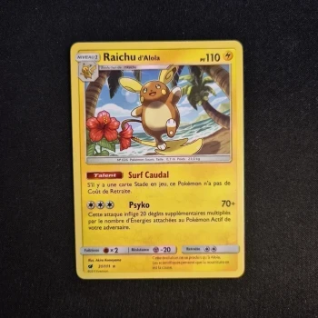 Carte Pokemon : Raichu - Invasion Carmin
