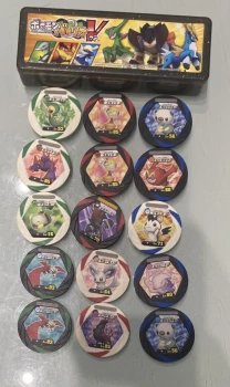 Boîtes de pion Pokémon bat trop