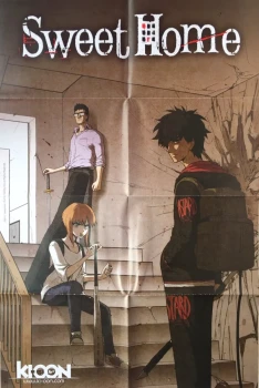 Poster Manga Seinen Sweet Home Kioon Webtoon