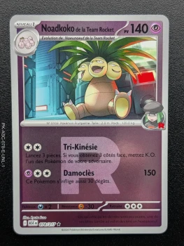 Carte pokemon Noadkoko de la Team Rocket 078/217 rev. Rocket - ME2.5 - Héros Transcendants (2026)