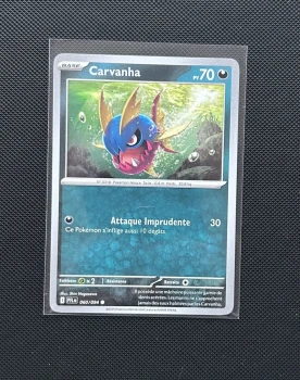 Carte Pokémon - Carvanha 60/94 - Flammes Fantasmagoriques