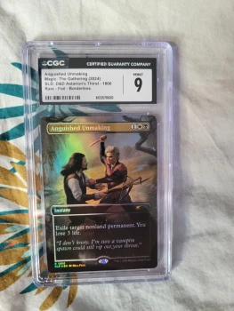 Anguished Unmaking CGC 9 SLD: D&D Astarion's Thirst Foil